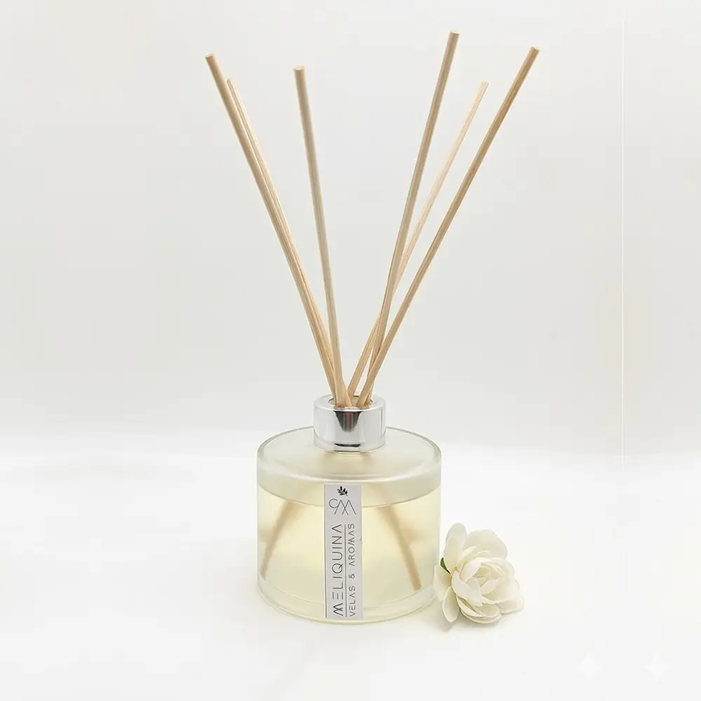 Difusor de ambiente con varillas de ratán París 150ml Meliquina Natural